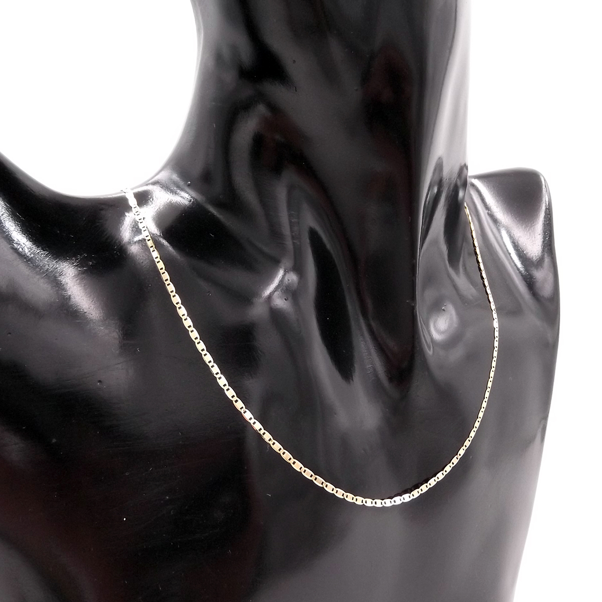 Catena in oro giallo 14 kt catenina da donna collanina girocollo lumachina